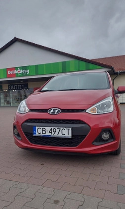 Hyundai i10 cena 28400 przebieg: 45000, rok produkcji 2014 z Bydgoszcz małe 352